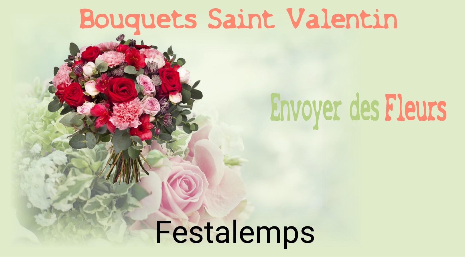 Roses de Saint-Valentin livrées à Festalemps
